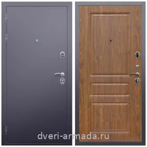 Антивандальные для квартир, Дверь входная Армада Люкс Антик серебро / МДФ 16 мм ФЛ-243 Морёная береза