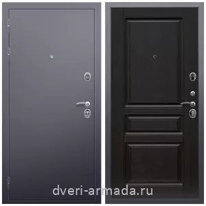 Антивандальные для квартир, Дверь входная Армада Люкс Антик серебро / МДФ 16 мм ФЛ-243 Венге