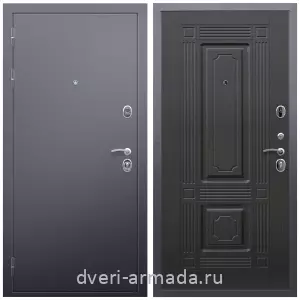 Входные двери Люкс, Дверь входная Армада Люкс Антик серебро / МДФ 16 мм ФЛ-2 Венге