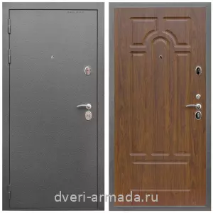 Входные двери 960 мм, Дверь входная Армада Оптима Антик серебро / МДФ 16 мм ФЛ-58 Морёная береза
