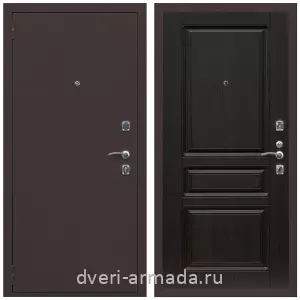 Входные двери Люкс, Дверь входная Армада Комфорт Антик медь / МДФ 16 мм ФЛ-243 Венге