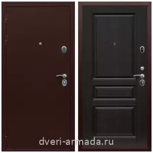 Входные двери Антик медь, Дверь входная Армада Люкс Антик медь / МДФ 16 мм ФЛ-243 Венге