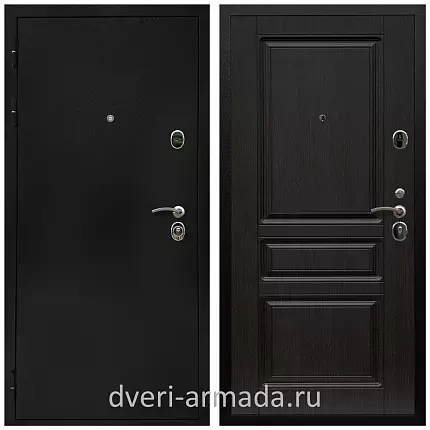 Дверь входная Армада Престиж Черная шагрень / ФЛ-243 Венге