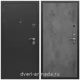 Дверь входная Армада Престиж Черный шелк / МДФ 10 мм ФЛ-291 Бетон темный